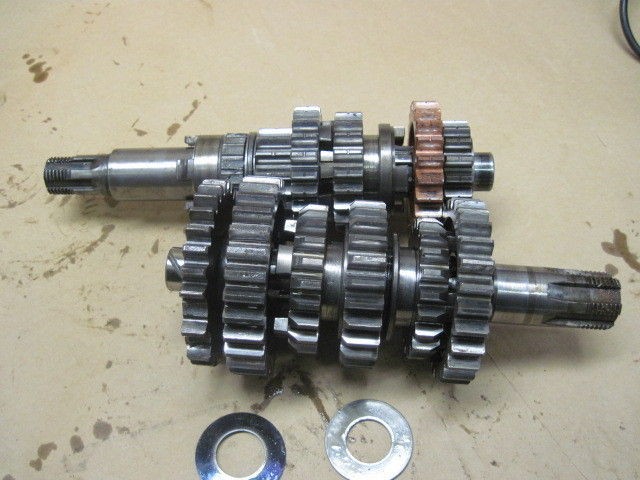 Suzuki 1974 RV125 Tracker Transmission Trans Gears Gearset 6 speed