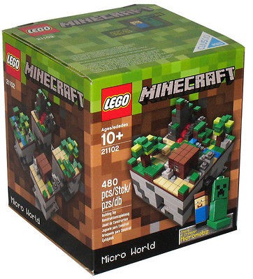   MINECRAFT MICRO WORLD 21102 480 pcs New Nano Blocks SOLD OUT VHTF