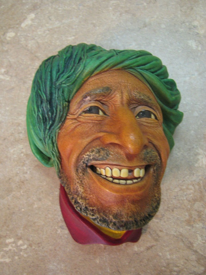 face sculpture  18 00 