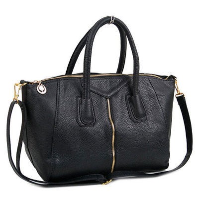   celebrity gorgeous shoulder tote hot trend item bag Black color