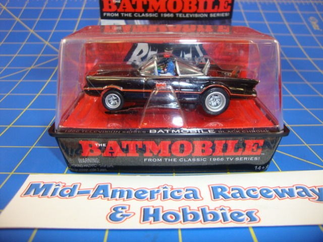 66 batmobile aw auto world ho black chrome slot car afx  24 