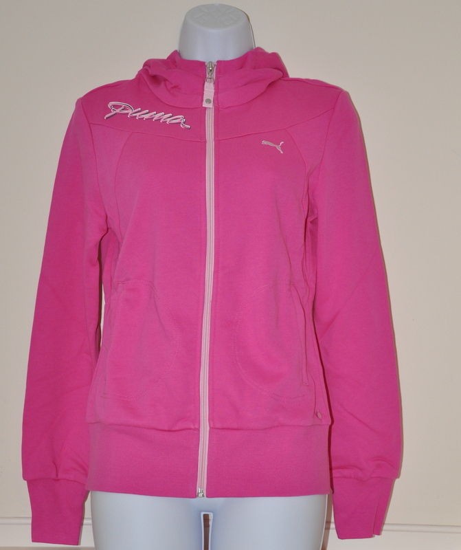 puma script women s hoodie over 50 % off msrp