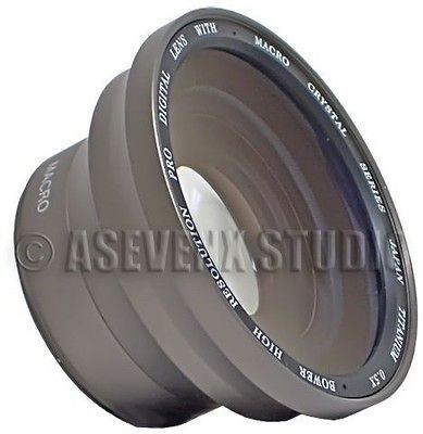 BOWER CRYSTAL 0.5X IR AF TITANIUM SUPER WIDE ANGLE PANORAMIC VIDEO 