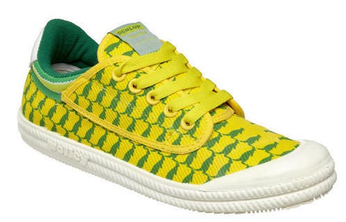 DUNLOP VOLLEY V FANATICS MENS & LADIES SHOES/CASUALS/YELLOW/GREEN AUS 