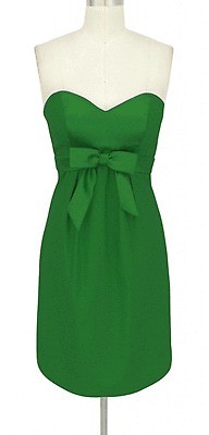 BL1388 EMERALD GREEN STRAPLESS PADDED BRIDESMAID COCKTAIL PARTY PROM 