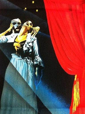 Phantom of the Opera on Stage with Curtain Tote Bag 10x10