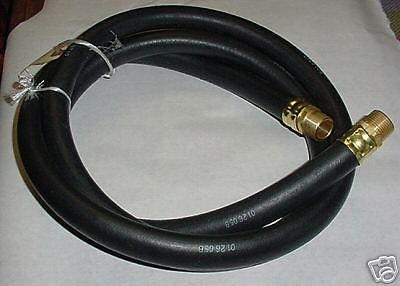 gas pump hose 10 foot with 1 brass ends free