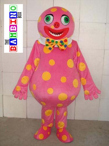 blobby costume mr party clown mascot mister tumble time left