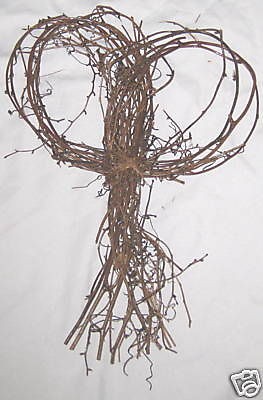 willow wood 20 woven wreath bow loop craft form time