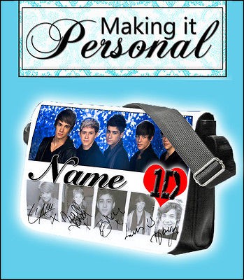   1D ONE DIRECTION Medium Shoulder Messenger Bag~School~NAME