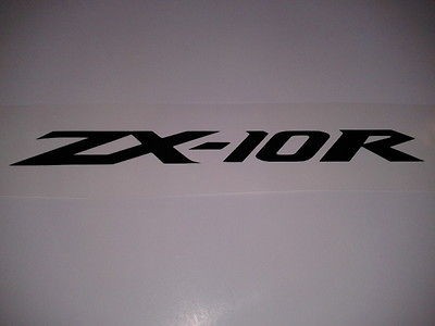 zx 10r zx10r z x 10 r decal window or bumper sticker kawasaki