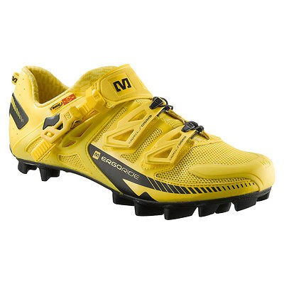 Mavic Fury mountain MTB bike cycling bicycle shoe 9 new yellow