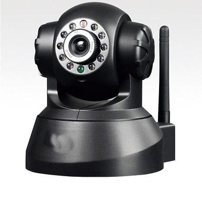 New 10 leds Pan/Tilt Dual Aduio COMS WPA2 wifi Wireless IP Camera