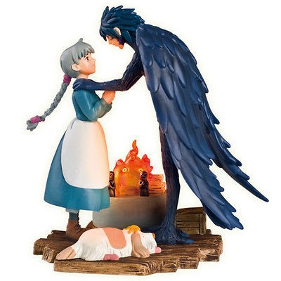 Miyazaki Hayao Howls Moving Castle FIGURE ,size 10cm x 9.6 cm,no box 