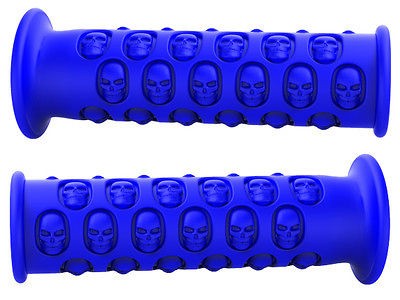 BLUE SKULL ATV POLARIS RAPTOR BANSHEE WARRIOR BLASTER KTM GRIPS MSRP $ 