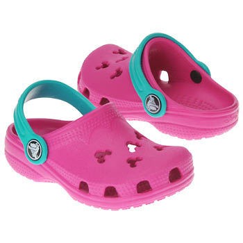 Crocs Kids Disney Cayman Fuchsia Turqu C4/5 ~J3/5