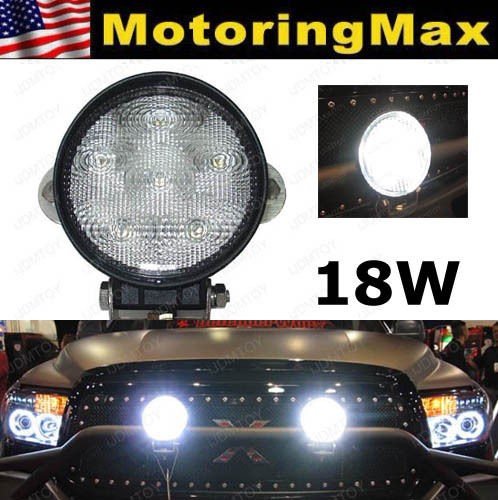 One) 18W 1500 lum High Power LED Work Light Lamp For SUV 4x4 Truck 