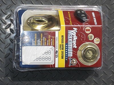 Kwikset Maximum Titan Keyless Remote AccessOne Deadbolt Brand New