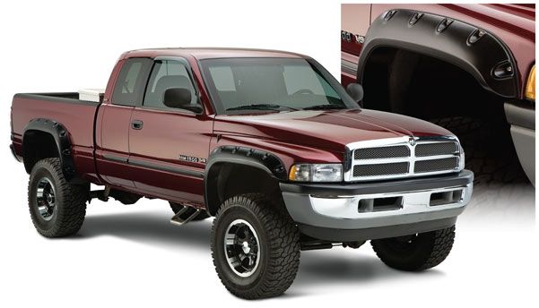 Pocket Fender Flares Bushwacker 1994 01 Dodge 1500/2500 50908 02