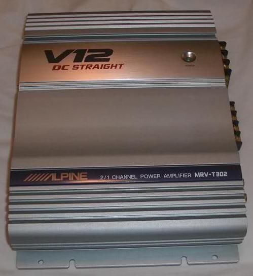 Alpine MRV T302 2CHANNEL Power Amp