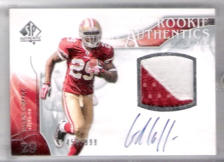 381 Glen Coffee 2 Color RC AUTO PATCH /999 bv $30