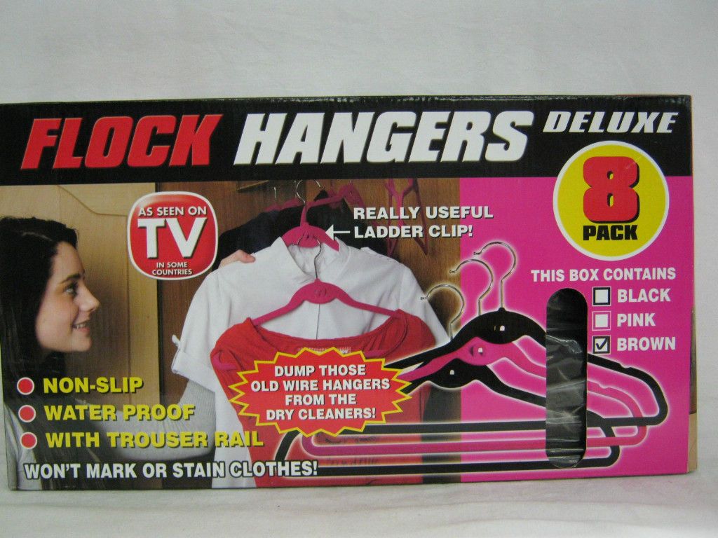 DELUXE FLOCK LADDER CLIP HANGERS (8 PACK)