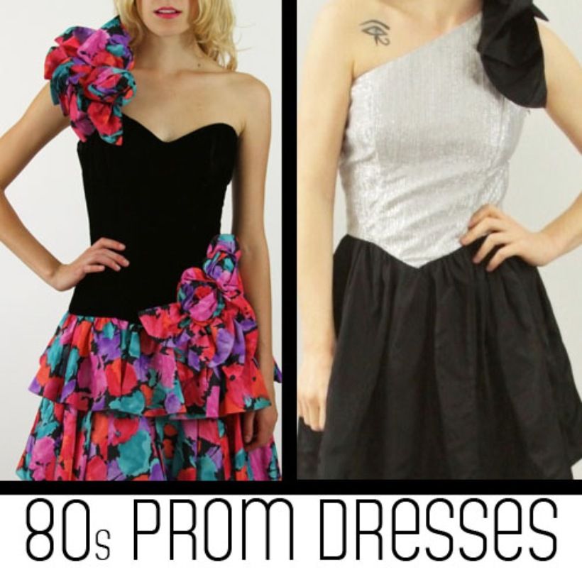 80s Party Prom Dress Mix 25 Piece Wholesale Vintage Clothing Lot 