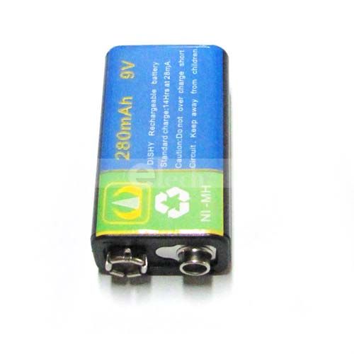   AAA C NI MH Multi Charger + 2 x 9V 280mAh Ni MH Rechargeable Battery