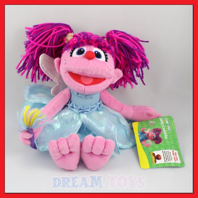 10 Sesame Street Puppet Abby Cadabby Plush Doll Figure on PopScreen