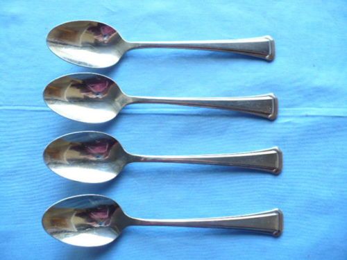 Oneida USA Aberdeen Del Mar Admiral 4 Soup Spoons