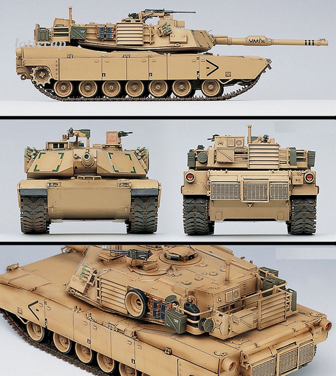 35 M1A1 Abrams Iraq 2003 US Army Tank Academy T1345 13272 Motorized 