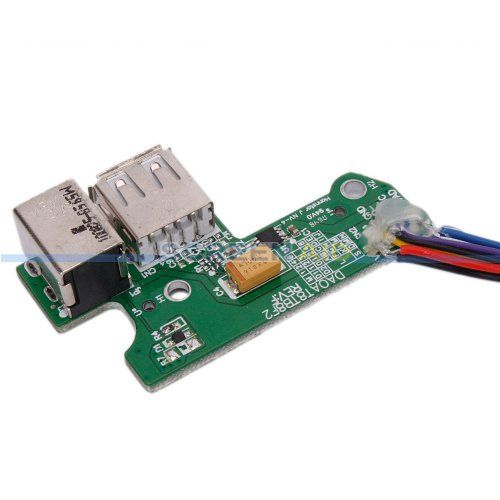 HP Pavilion DV6000 DC Power Jack USB Board DA0AT8TB8F2