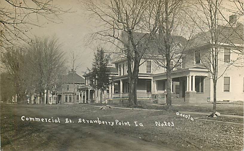 1914 Real Photo Postcard   Strawberry Point, Iowa