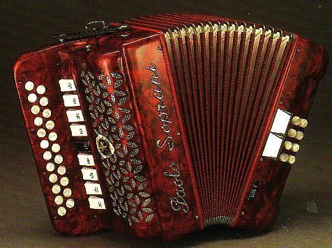 Midi Paolo Soprani Elite II 2 Row Accordion Brand New One Only In 