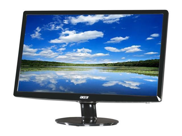 Acer S201HL bd (L ET.DS1HP.001) Black 20 5ms Widescreen LED Backlight 