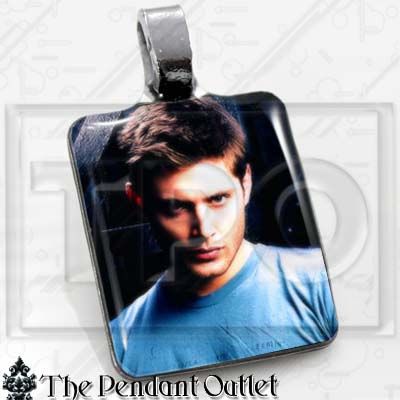 Jensen Ackles Fan Hot Supernatural Photo Charm Necklace