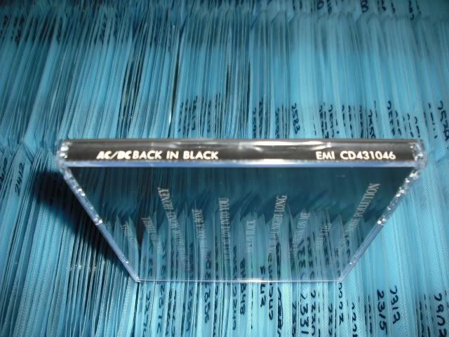 AC DC Back in Black CD Japan First Original RARE