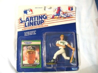 Starting Lineup Action Figures MLB Lot 89 90 91 Canseco Jackson Kelly 