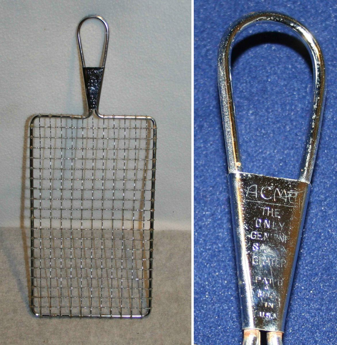 Vintage ACME The Only Genuine Safety Grater