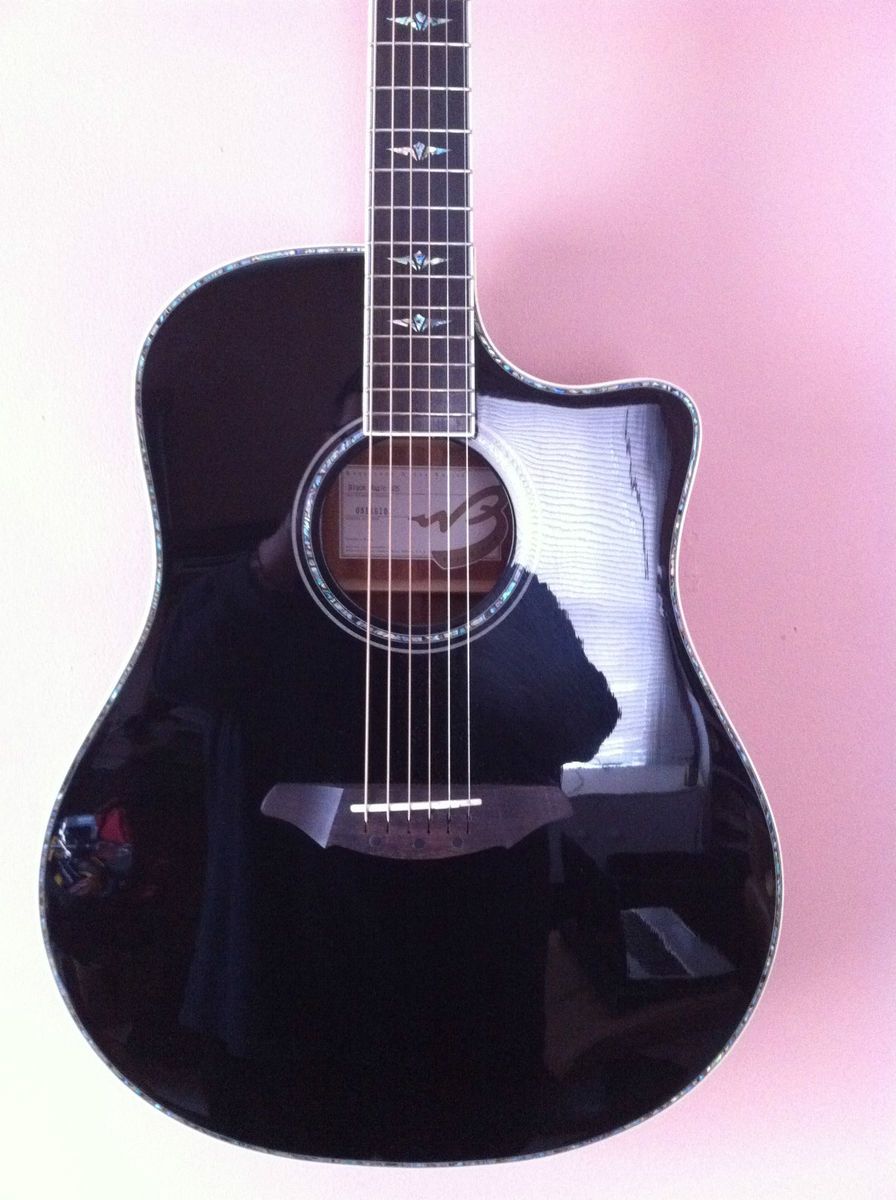 Breedlove Atlas Series Black Magic D25 Acoustic Electric Guitar