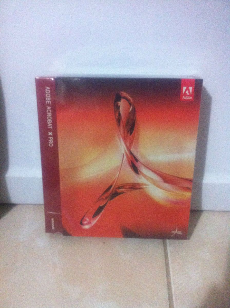 Adobe Acrobat x Pro Full Version for Windows New