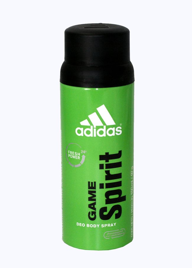 ADIDAS GAME SPIRIT for Men by Adidas, 24 HR FRESH POWER DEO BODY SPRAY 