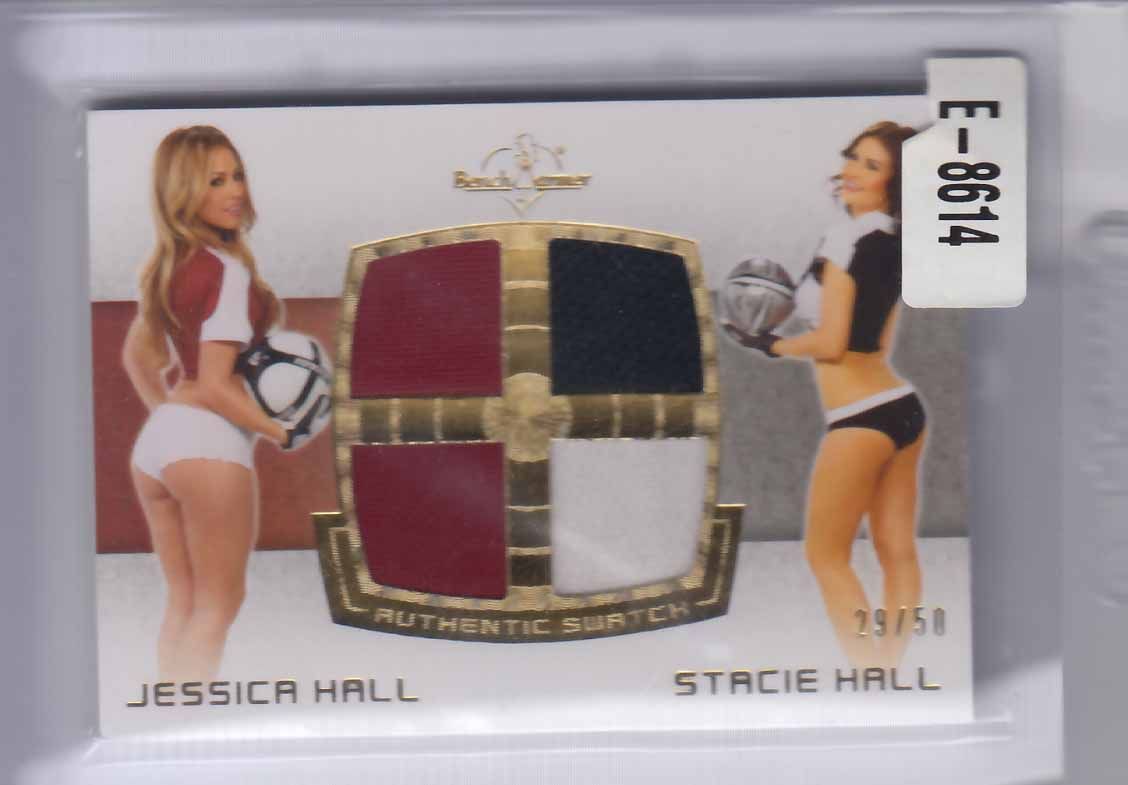 8614_2011_Benchwarmer_Premium_Jessica_Hall_Stacie_Hall_Quad_Swatch 