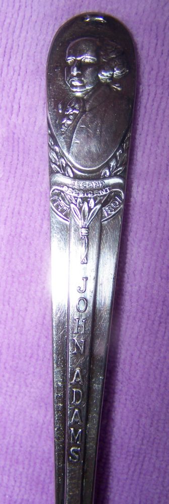 John Adams John Marshall Wm Rogers Mfg Co Is Spoon