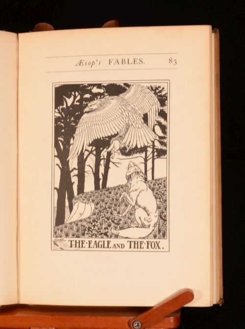 1899 Hundred Fables of Aesop by Lestrange Illustrated Billinghurst 