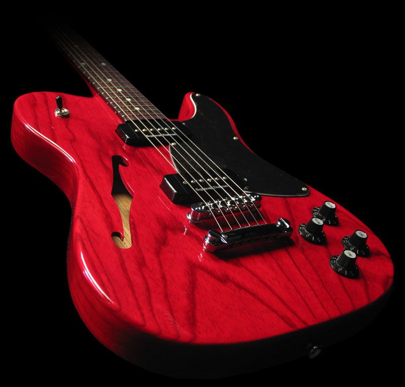 Fender Artist Jim Adkins Ja 90 Telecaster Thinline Red