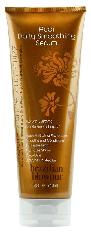 brazilian blowout acai daily smoothing serum 8 oz