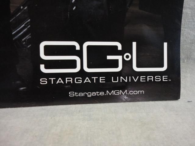 SGU Stargate Cast Hand Signed Promotional Small Poster