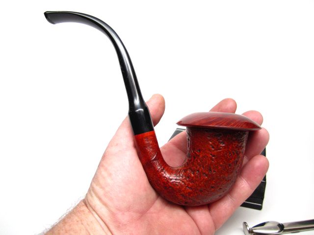 ALDO VELANI Calabash (Removable Bowl) STUNNING Estate Pipe VERY LARGE 