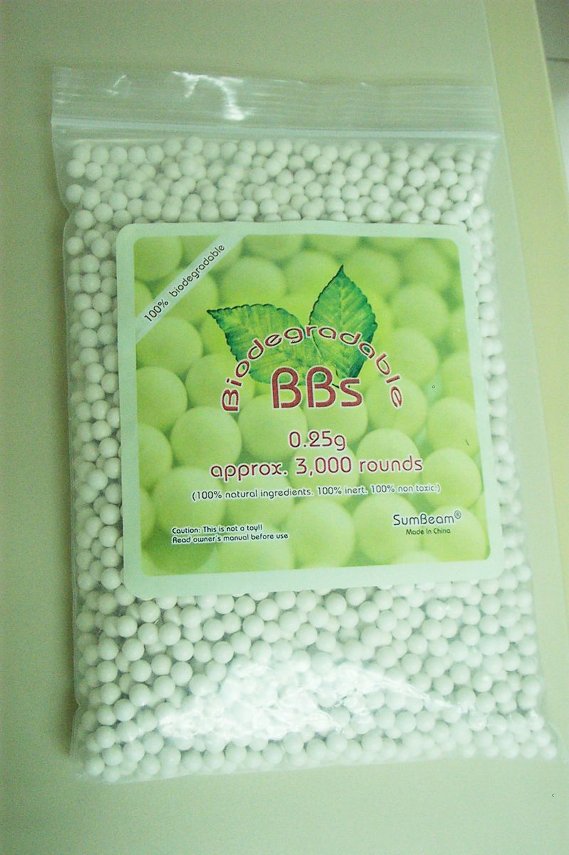 Airsoft BBs 6mm 0 25g Highprecision Biodegradable 3K